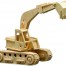 Der Holzkalender "Magic" ist ein detailliertes Bagger-Modell mit Arm, Schaufel und Ketten-ideal als Spielzeug oder Puzzle für Baumaschinenfans. Wertica Shop