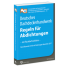 Ein blau-graues Buch, "Regeln für Abdichtungen", enthält Richtlinien für Dachabdichtungen mit weiß-blauem Text, aktualisiert im November 2017. Wertica Shop