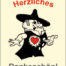 Cartoon mit breitkrempigem Hut, leuchtendem Herz, lächelt, zeigt nach vorne. Oben: "Herzliches", unten: "Dankeschön!". Mappe: "Zimmerer". Wertica Shop