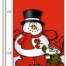 Feiern Sie die Saison mit Geschenkpapier "Zimmerer": Rotes Papier, "Frohe Weihnachten!", Schneemann und Wichtel sorgen für festliche Stimmung!. Wertica Shop