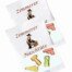 Zwei kleine weiße Tütchen "Zimmerer-Naschtüte" mit Fruchtgummi-Werkzeugen und Zimmerer-Illustration auf der Vorderseite. Wertica Shop