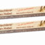 Zwei naturfarbene Meterstäbe mit doppelseitigem, mehrfarbigem Digitaldruck: "Tischlerei Jan Hobel", Webadresse, Holzbildern und cm-Skala. Wertica Shop
