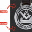 Runder Metall-Schlüsselanhänger mit gravierten Werkzeugen und Wunschtext, z.B. "SCHREINERMEISTER ANDREAS PAGELS". Personalisierbar. Wertica Shop